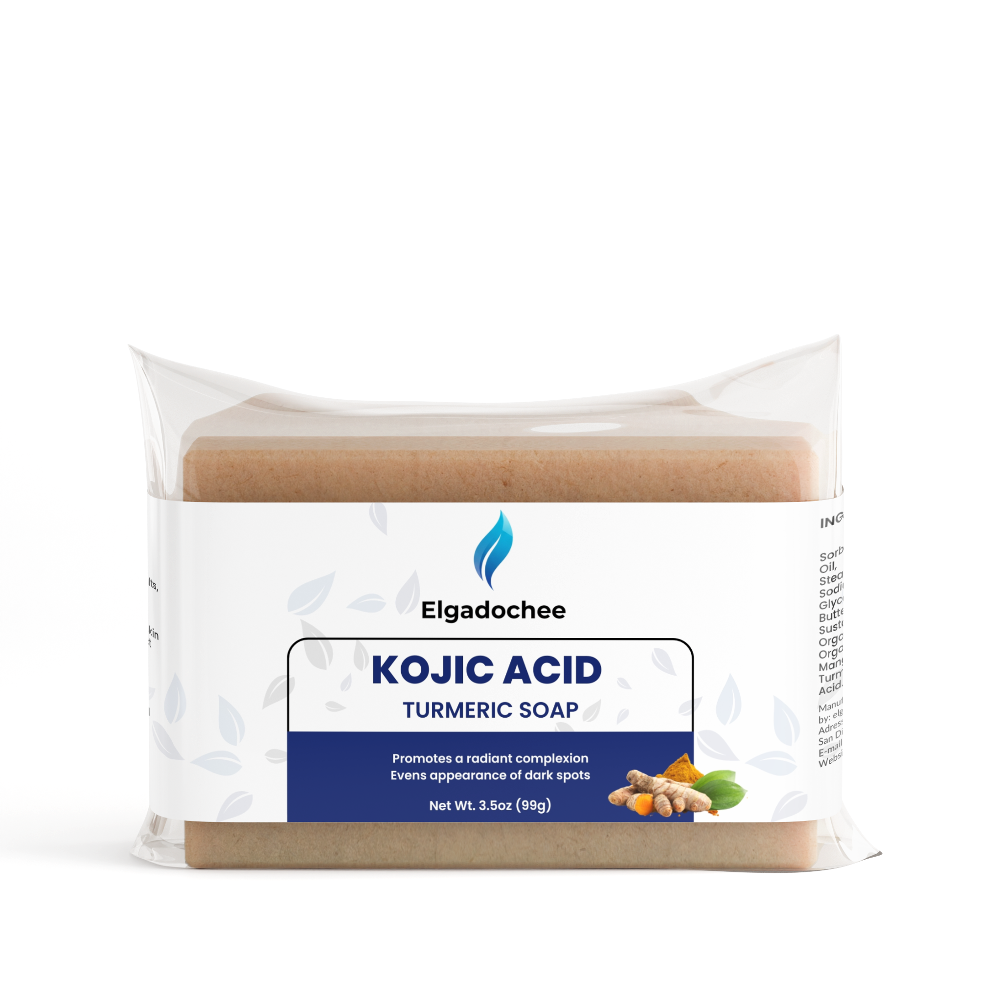 Kojic Acid Turmeric Soap – Brighten & Even Skin Tone